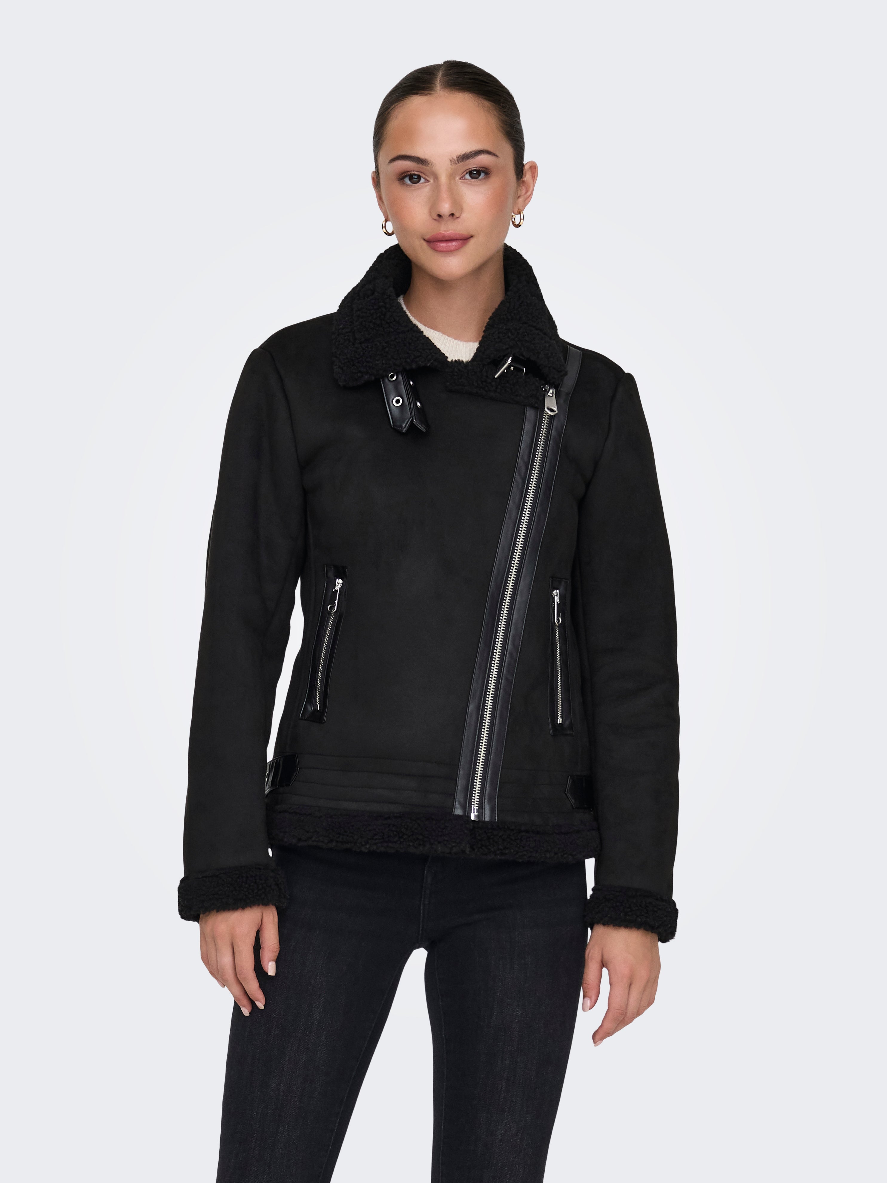 ONLNEWDIANA Fliegerjacke Black