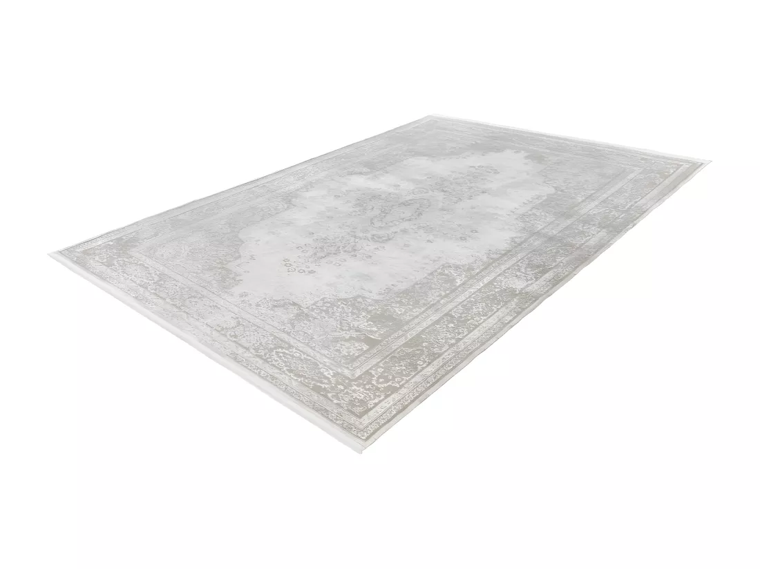 Tapis Pierre Cardin 170x120cm, design E209E coloris crème - Confort et élégance pour votre intérieur