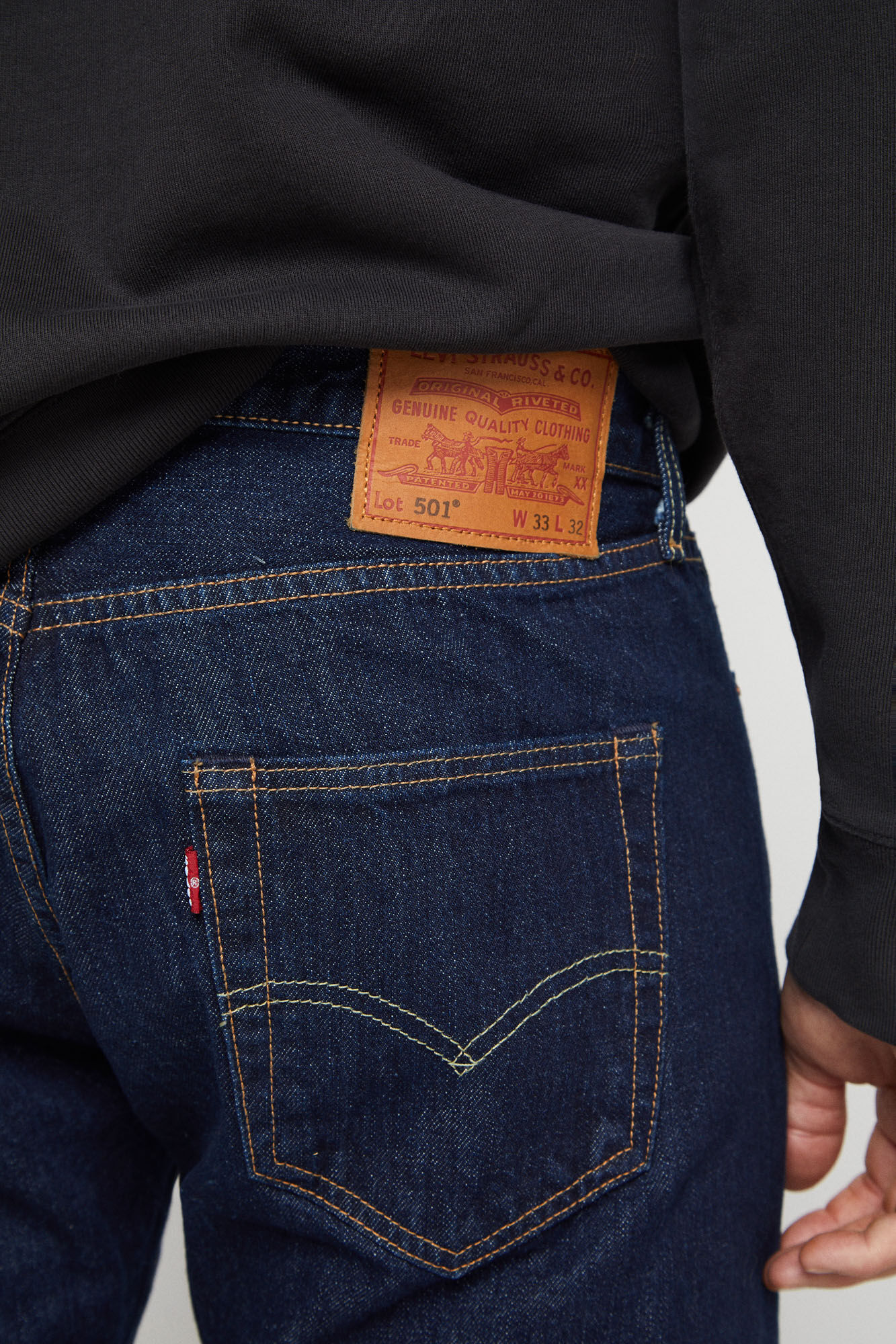 Calça jeans Levi's® 501® Original Fit - Azul Marinho