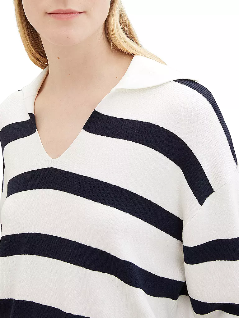 TOM TAILOR Pullover  weiss