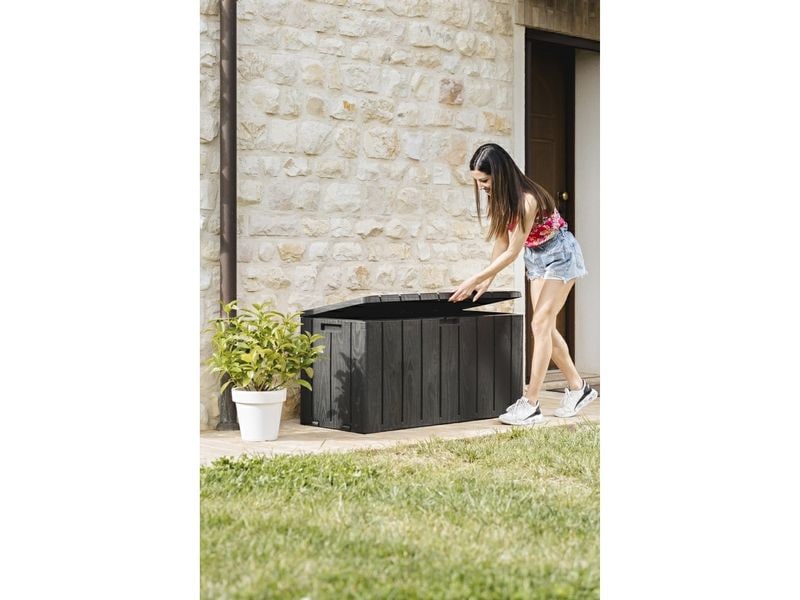 Toomax Gartenbox 270 l Dunkelanthrazit Multifunktionale Kissenbox