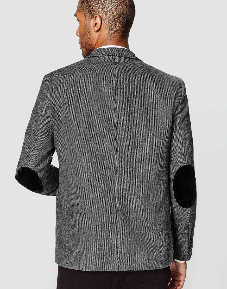 Veste tweed gris