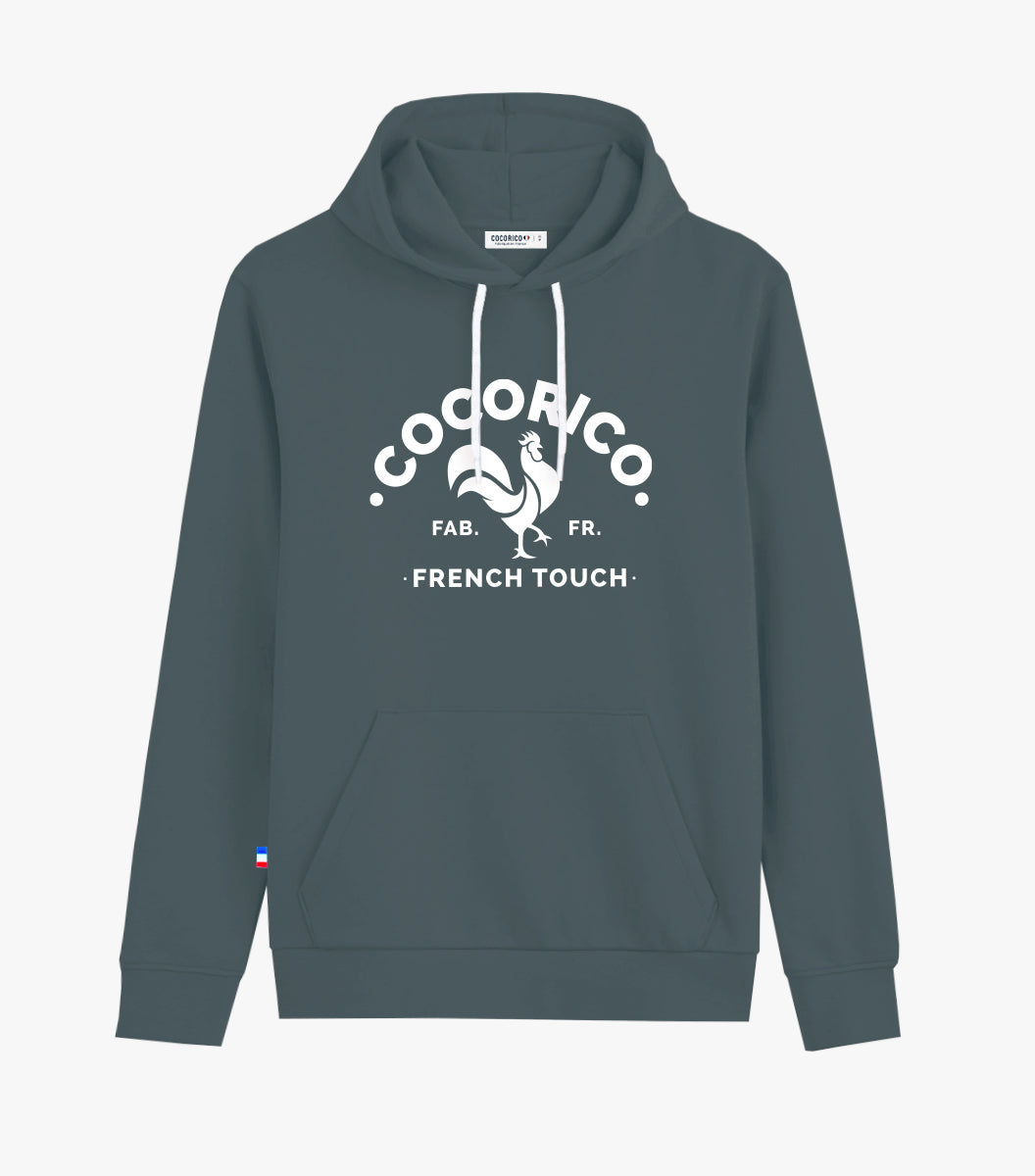 Sweat à Capuche Femme Sauge - Coq Francais