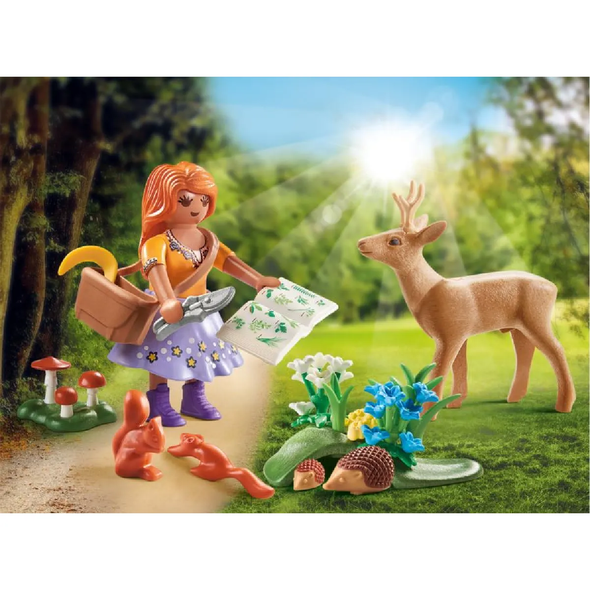 Playmobil® Playmobil 71188 Herboriste avec animaux de la forêt