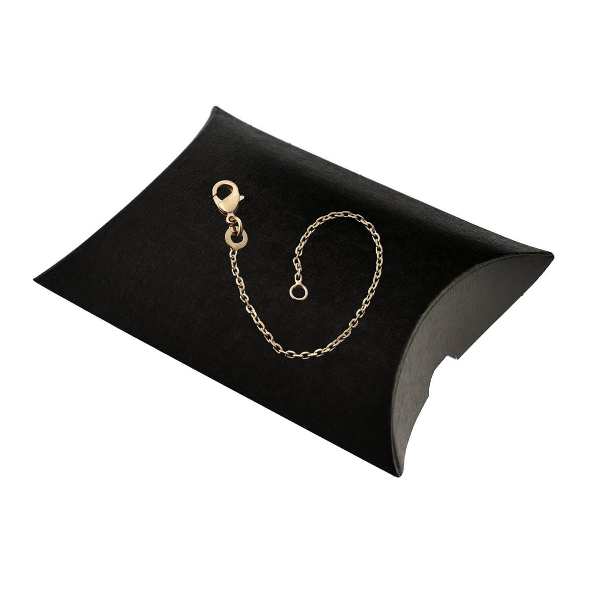 Extension de chaîne rallonge pour collier bracelet chaine de cheville Plaqué OR 750 3 microns