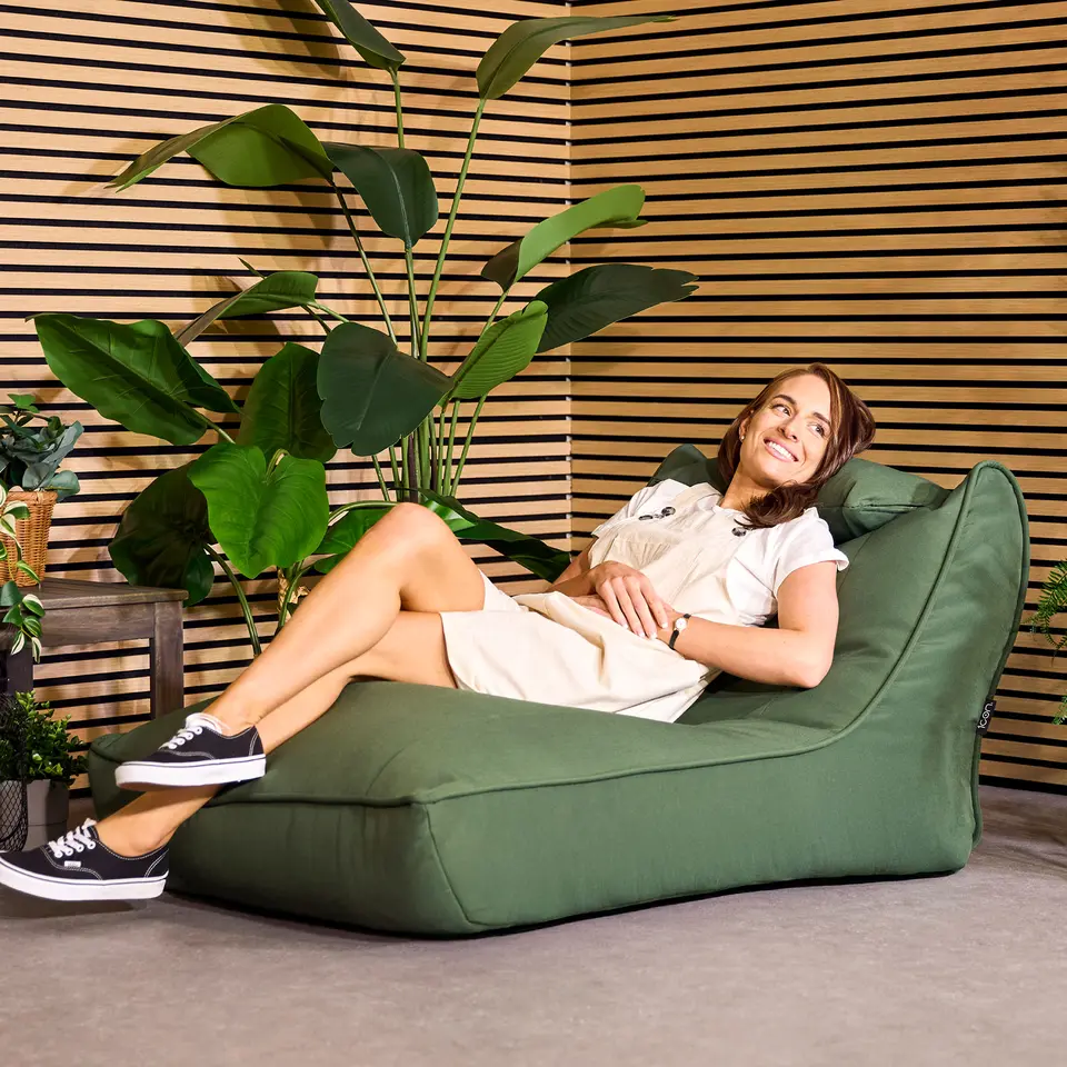 icon Zitzak Lounger Nova - Olefin Zitzak Buiten - Groen