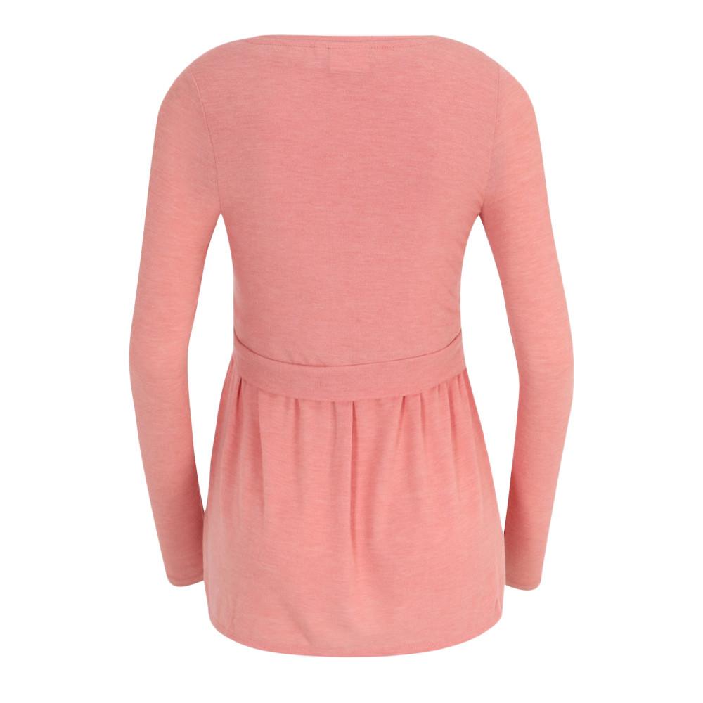Mamalicious T-Shirt Manches Longues Rose Femme Mamalicious Lanabella