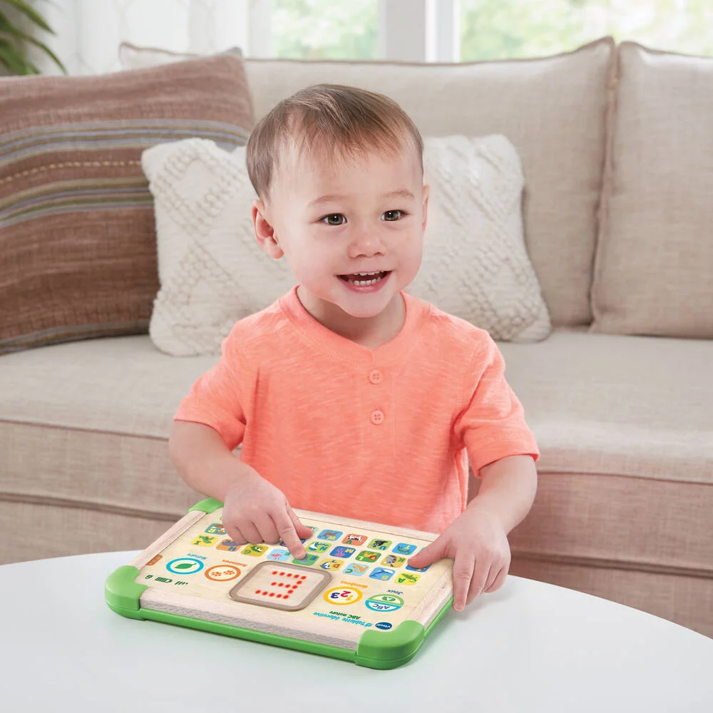 TABLETTE EDUCATIVE ABC NATURE EN BOIS FSC