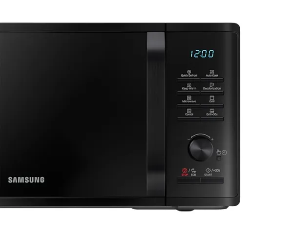 Samsung MG23B3515AK - Mikrobølgeovn med grill - 23 liter - 800 W - sort