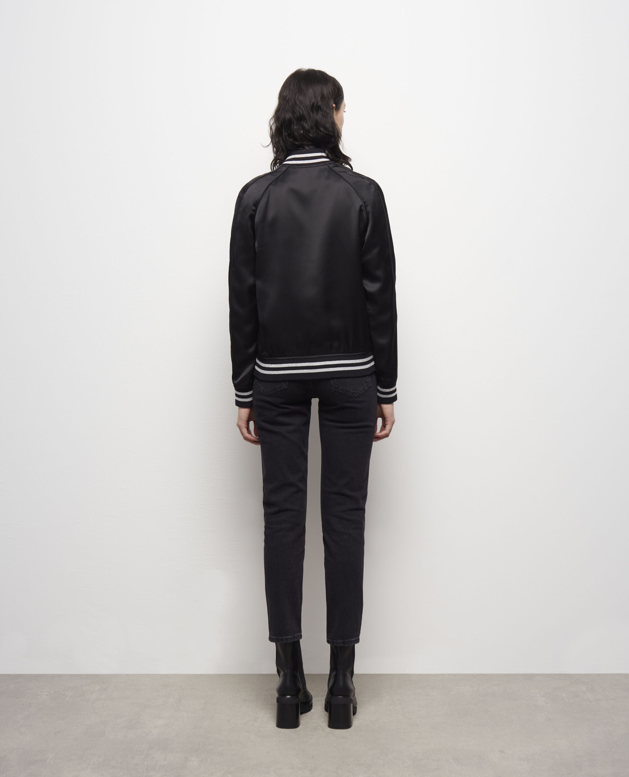 Sweat zippé noir