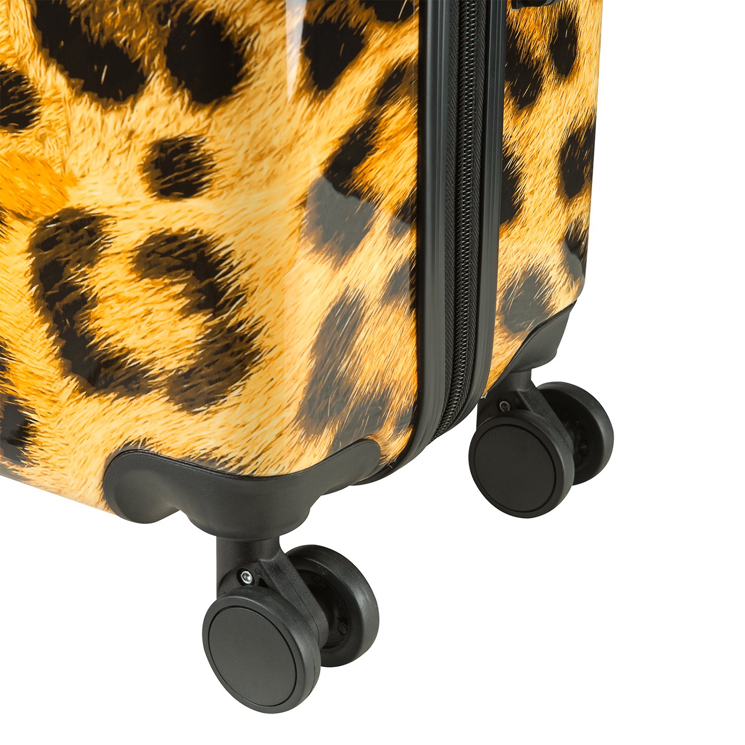 Princess Traveller Animal Print Medium Trolley leopard II