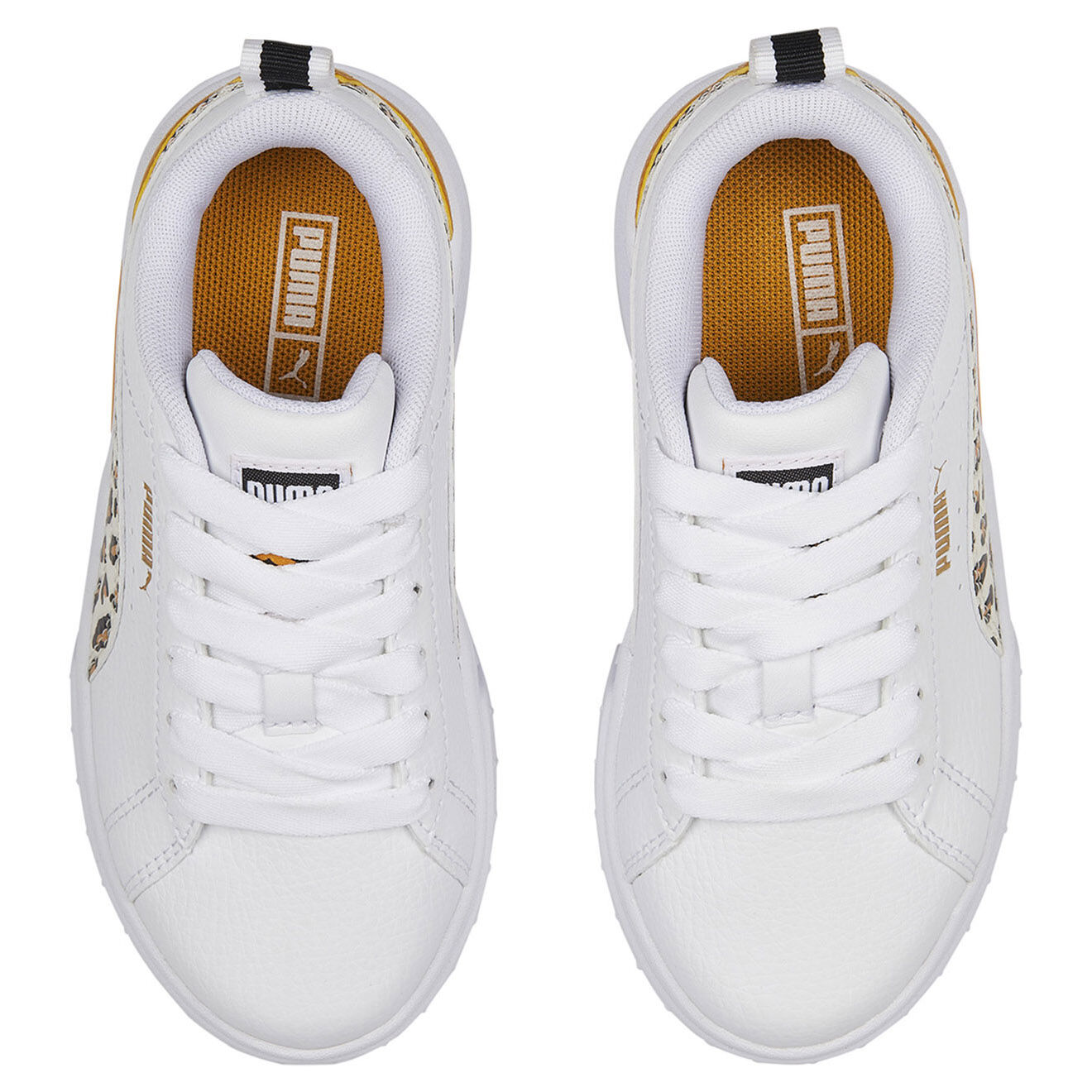 Puma Baskets Mayze Wild blanc/orange