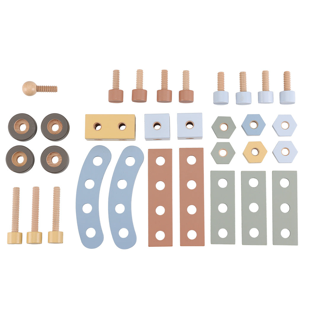 little dutch kinderwerkbank - 42-delig