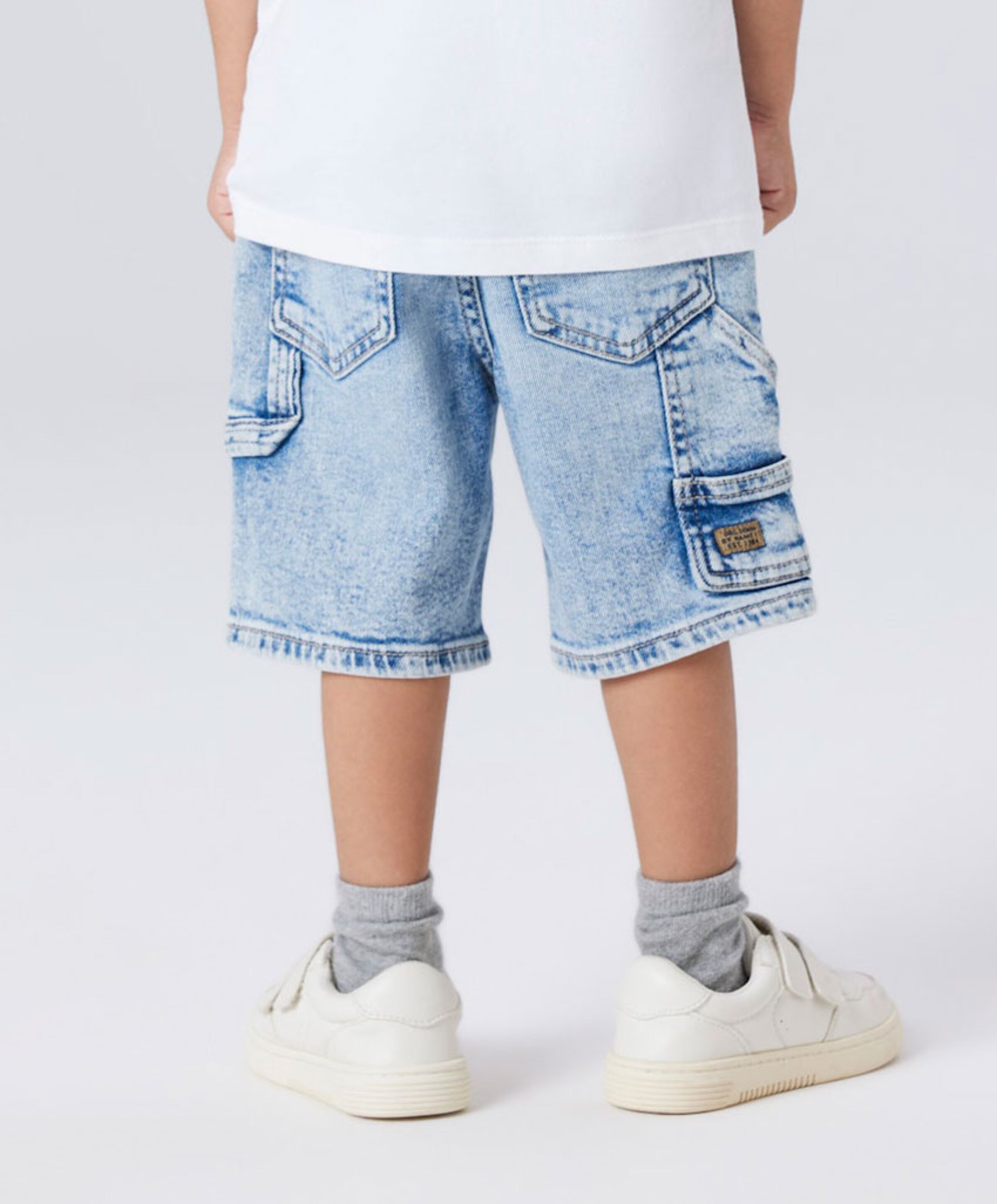 Name it NMMBEN LOOSE DNM BERMUDA 8620-BC NO jongens korte broek blauw