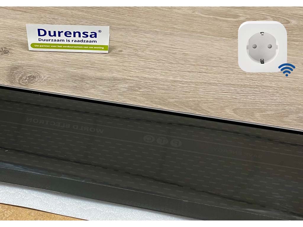 Dursensa vloerverwarming met Wifi plugin - 100 x 220 cm