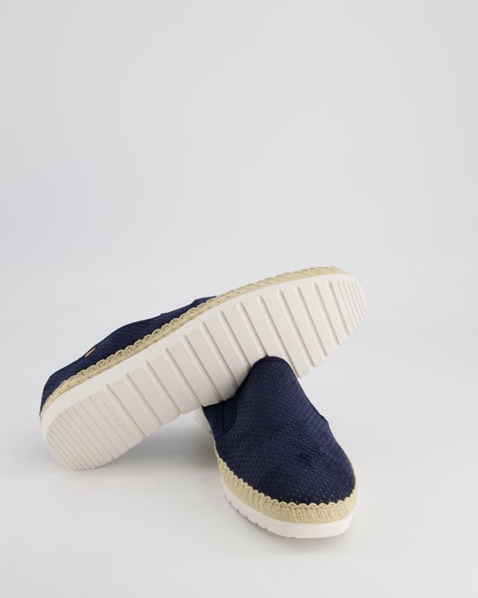 Verbenas Boris Hole Gallery Slipper in Blau