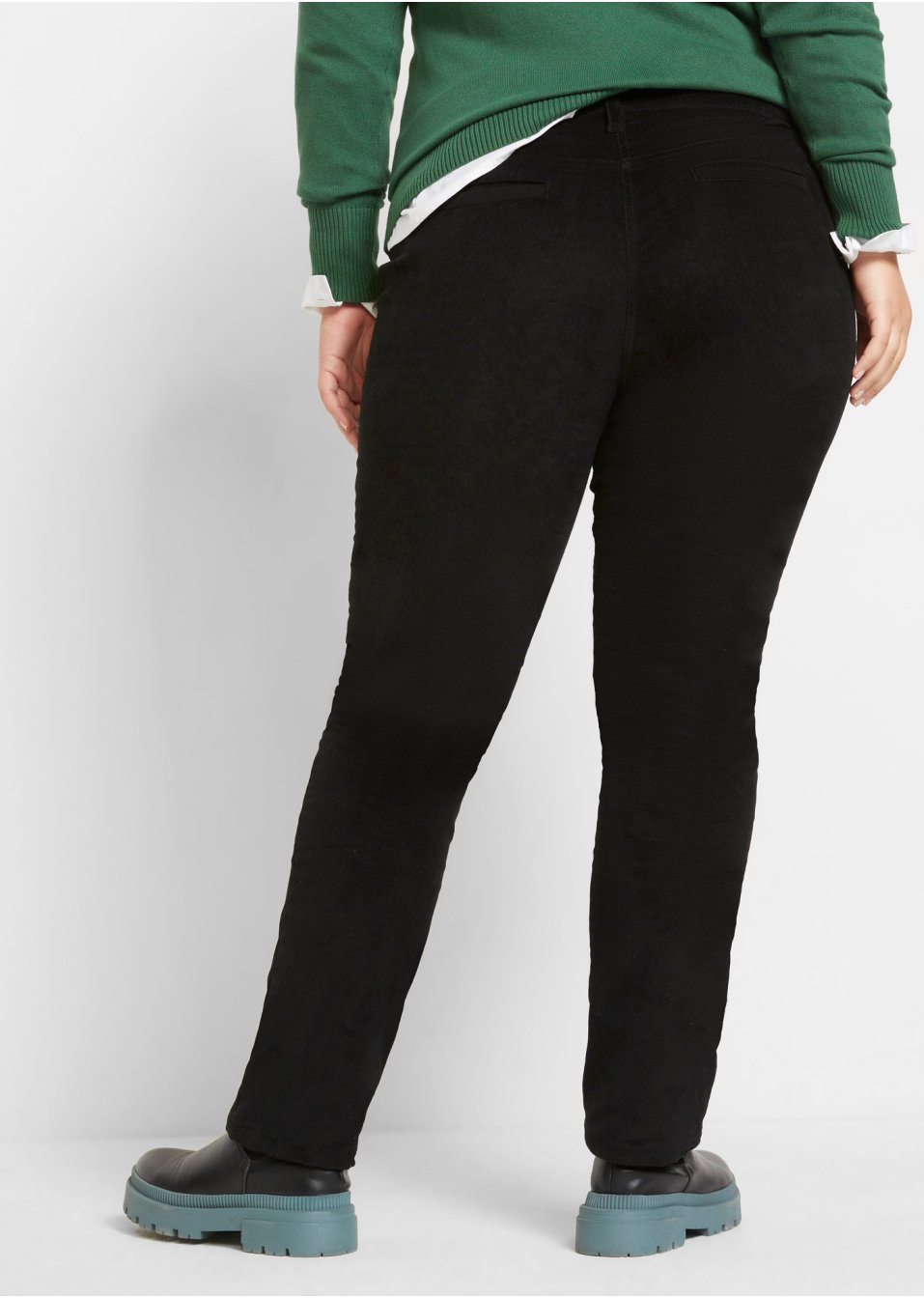 Pantalon en velours côtelé thermo