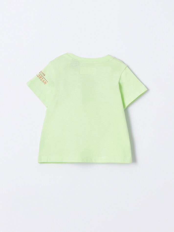 Camiseta Baby Yoda Star Wars ©DS Print - Verde