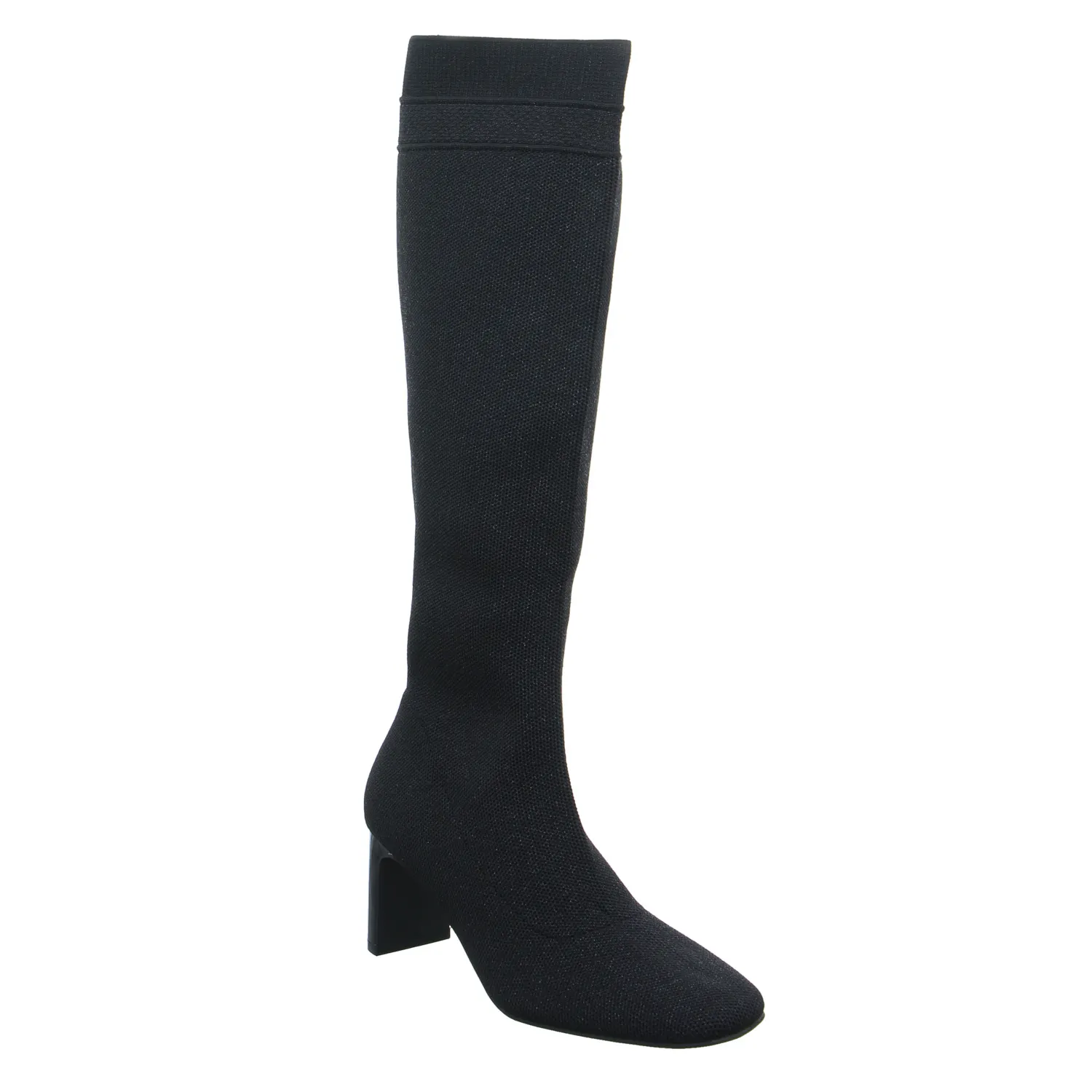 LA STRADA Stiefel Schwarz Textil