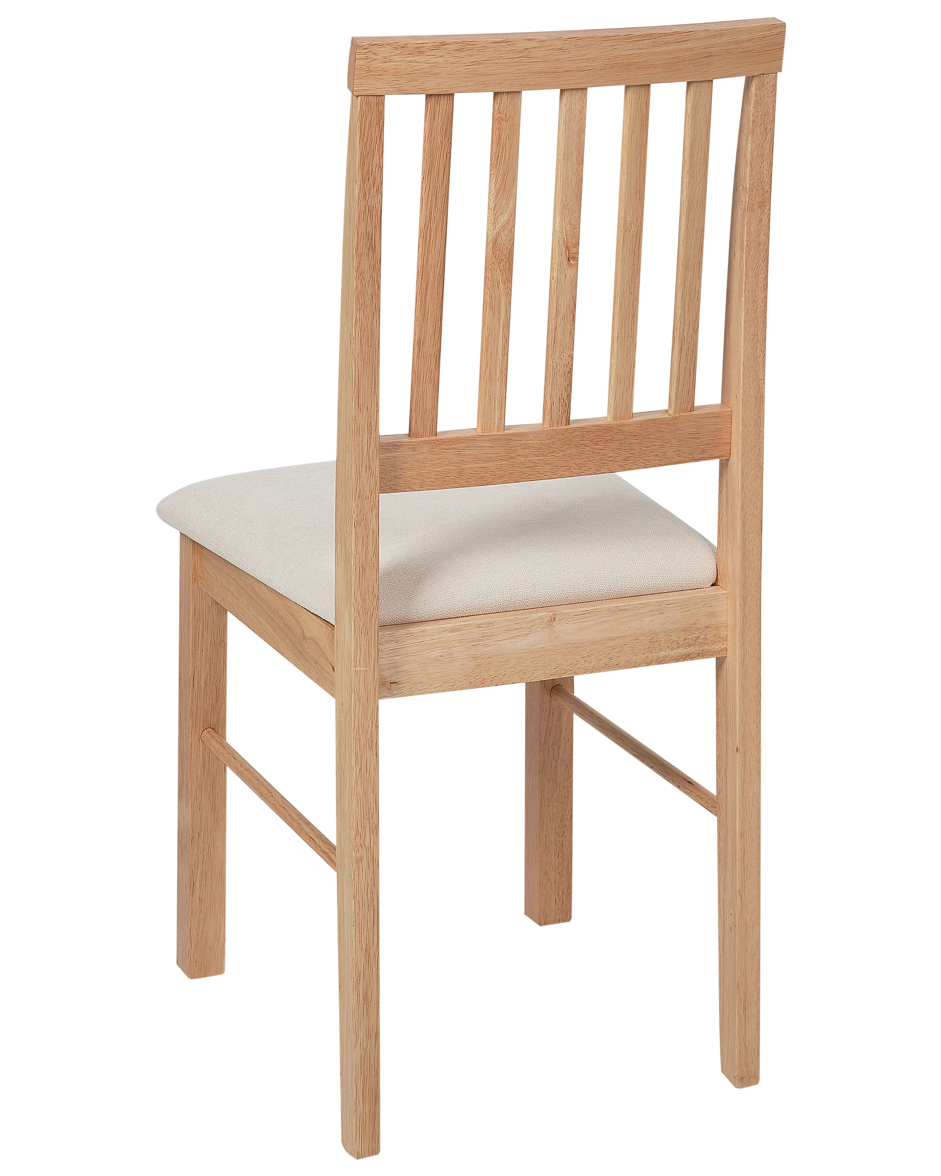 Set van 2 eetkamerstoelen ORONO Hout Lichtbruin