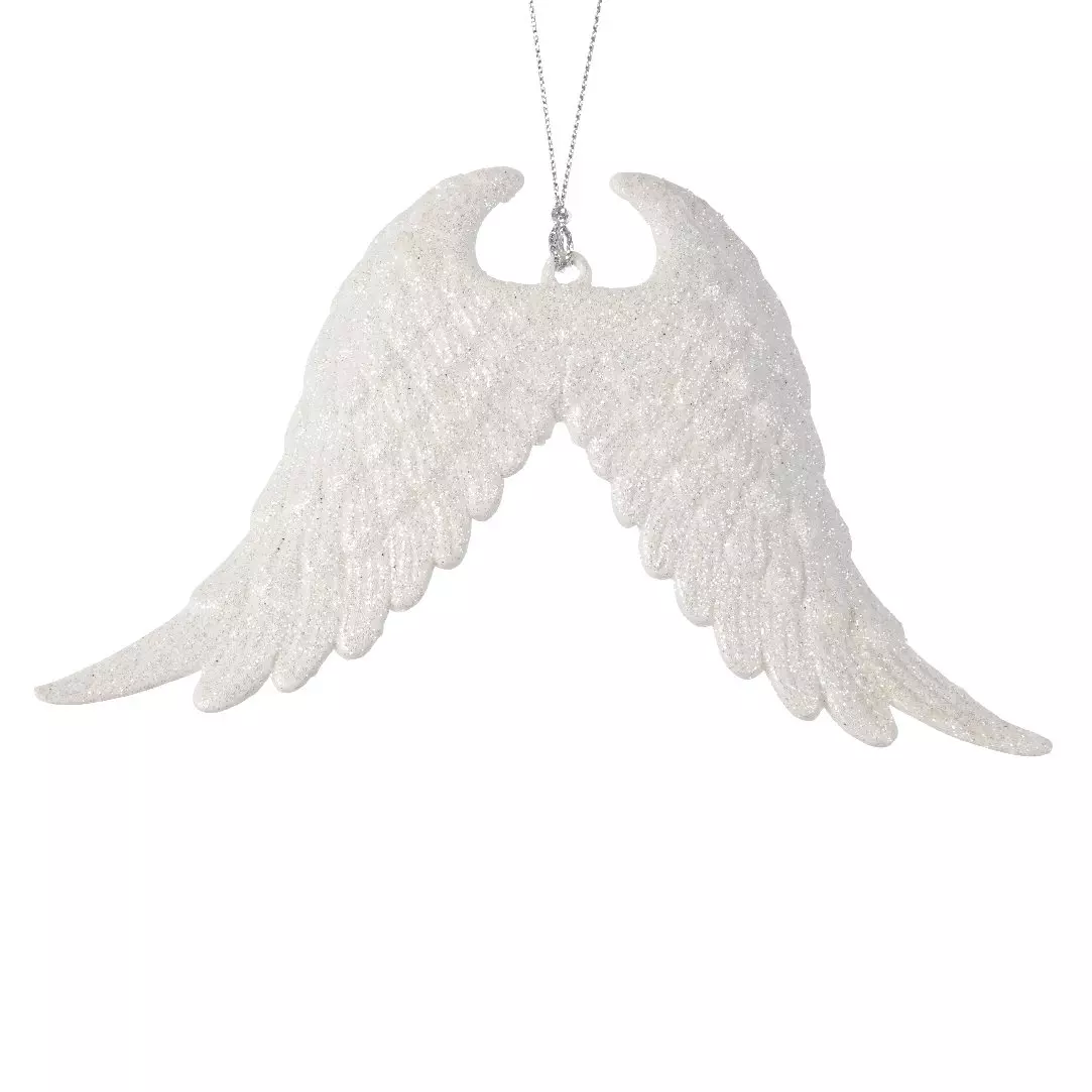 Ailes d'ange à suspendre (H14 cm) Baptistin Blanc