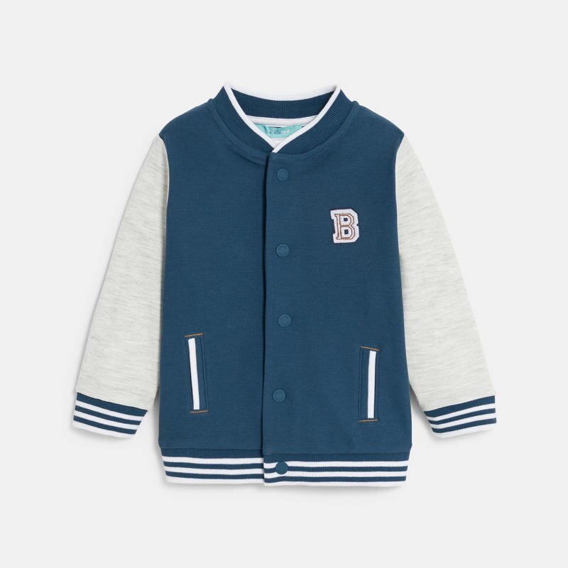 Veste teddy animaux bleu bébé garçon Bleu