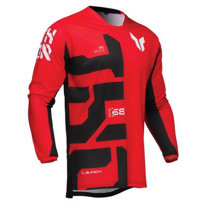 Maillot cross Thor LAUNCH FORGE 2025 - Rouge