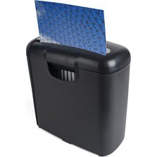 Destructeur de documents Stripcut 6, bandes 6 mm, noir