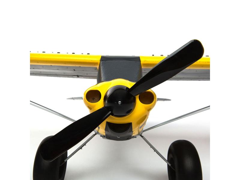 Hobbyzone Motorflugzeug Carbon Cub S2 1300 mm SAFE, ARTF Einsteigertaugliches RC Flugzeug mit Busch-Fahrwerk und Spektrum Technik