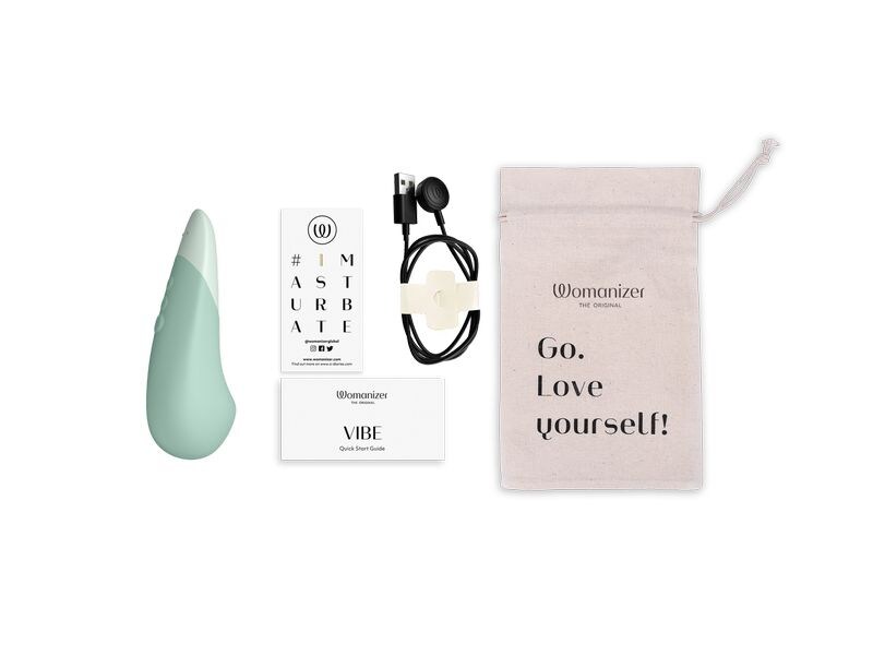 Womanizer Vibrator Vibe Salbei Vibrator steigert die Orgasmusreise ohne Überstimulation