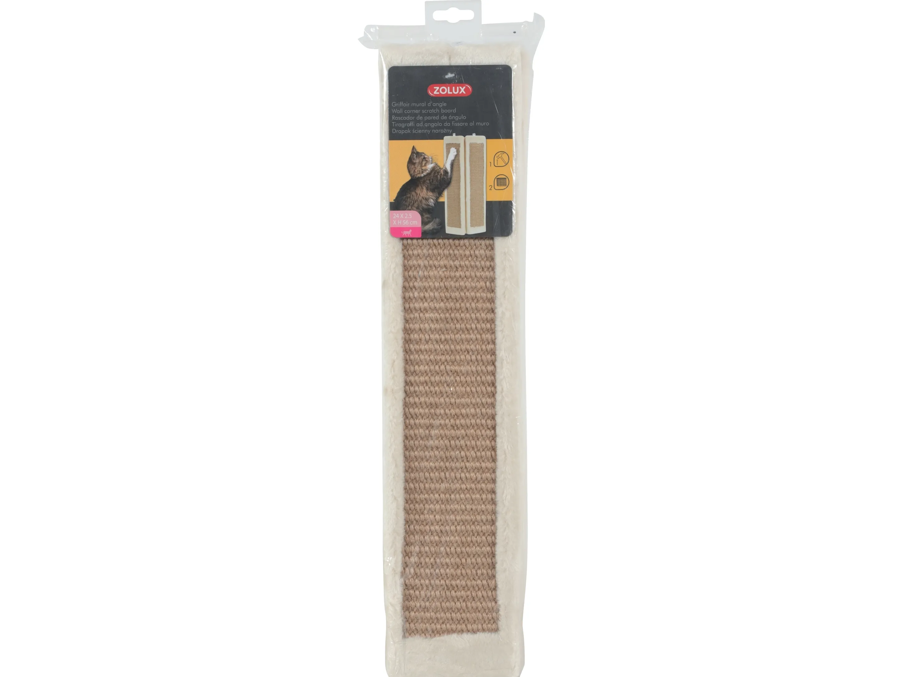 Zolux ZOLUX Corner sisal drape, beige color