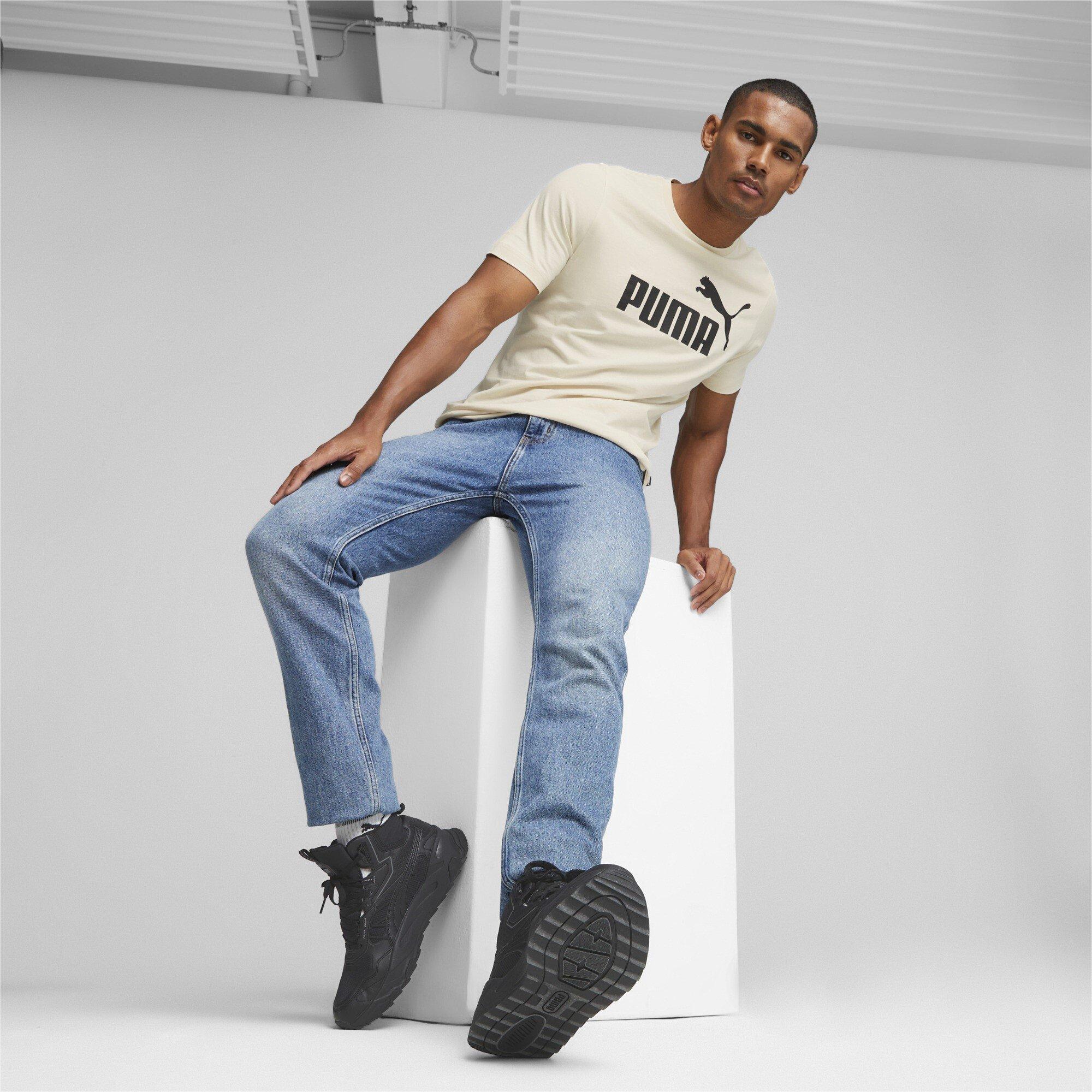 Puma Puma Ess Logo Tee (S) T-Shirt Mens