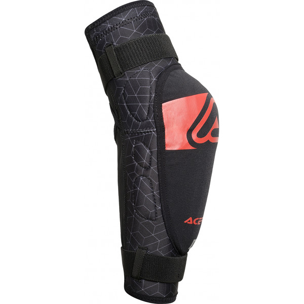 Acerbis - Coudières enfant Soft Kid Noir / Rouge