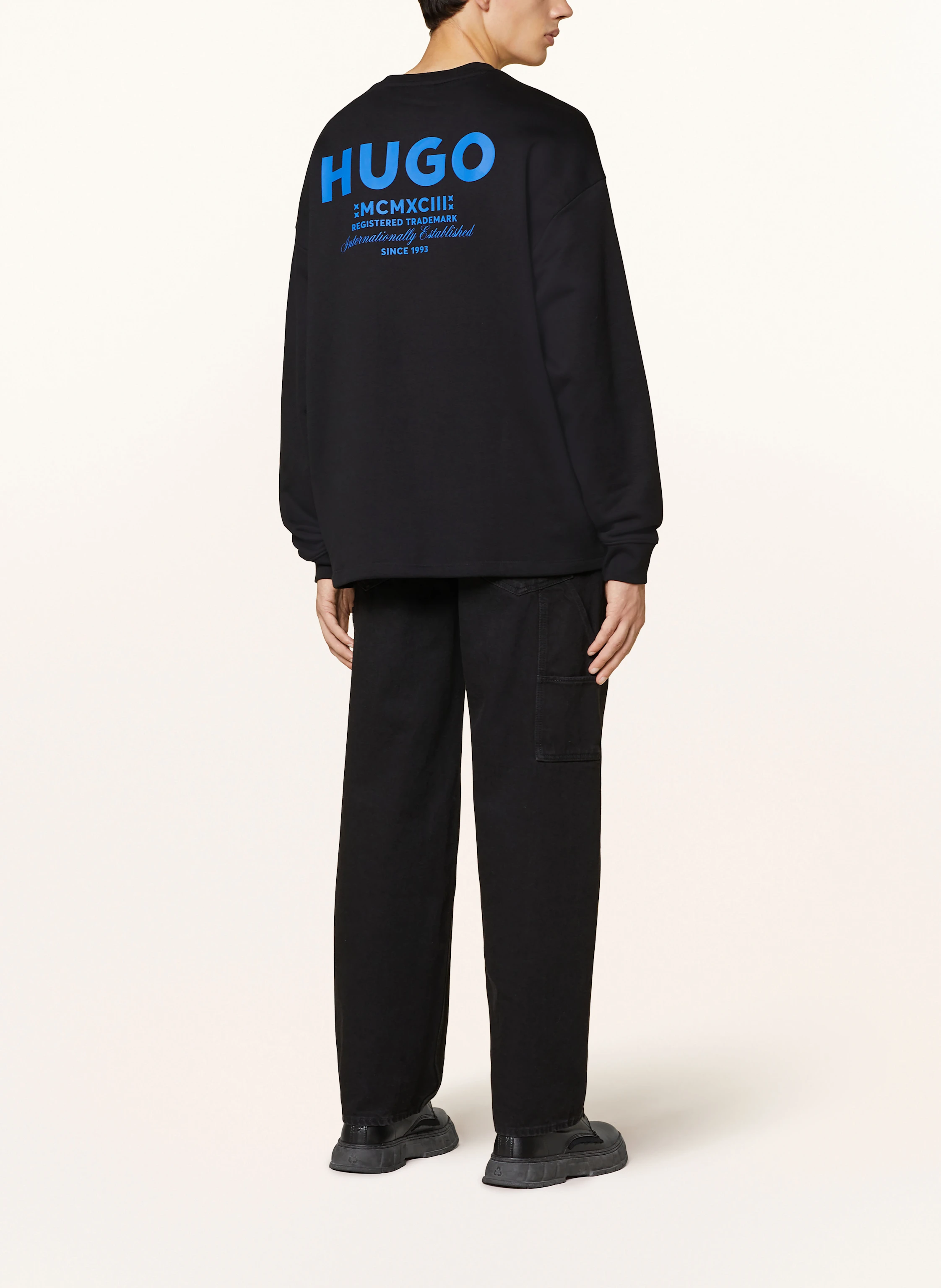 HUGO BLUE Sweatshirt NAVIU