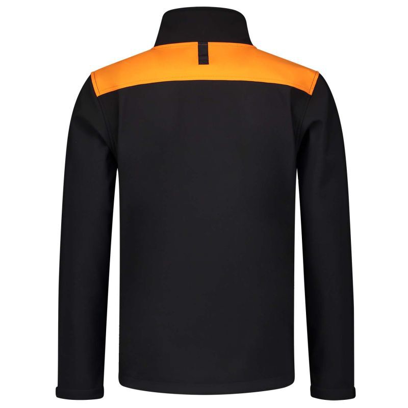 Tricorp Bicolor 402021 - Softshell jas - Zwart Oranje - 3XL