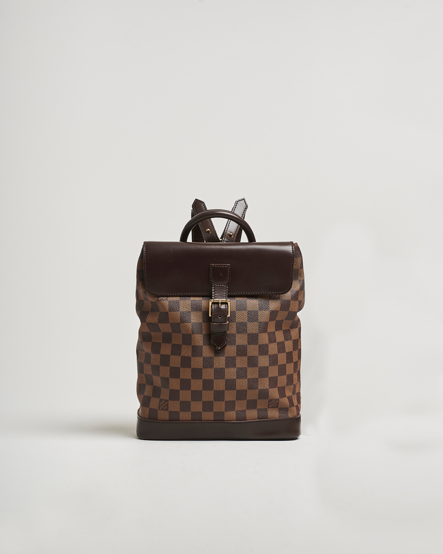 Louis Vuitton Pre-Owned Soho Backpack Damier Ebene