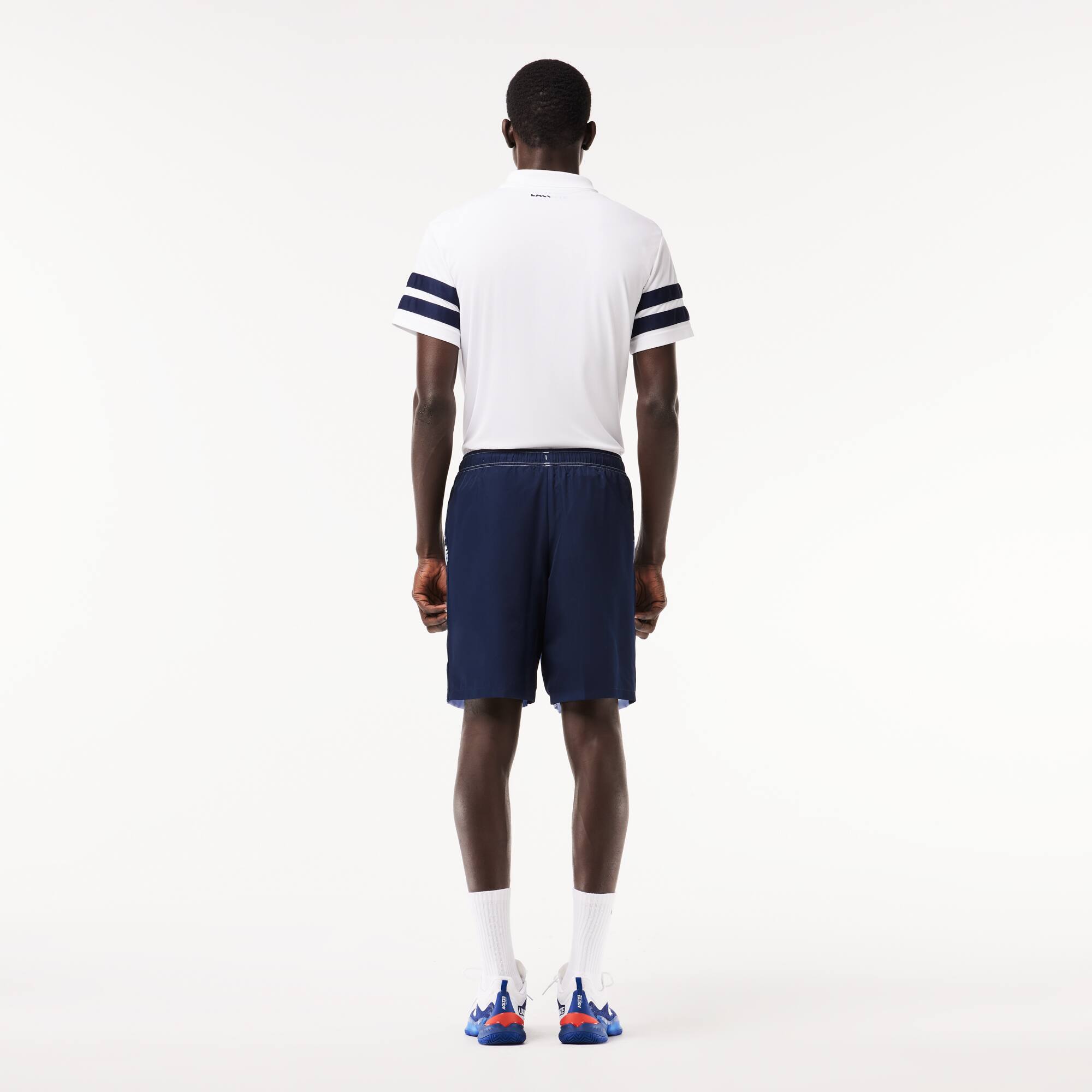 Tennis-Shorts mit Logostreifen Bermudas - Blau - Lacoste - Herren