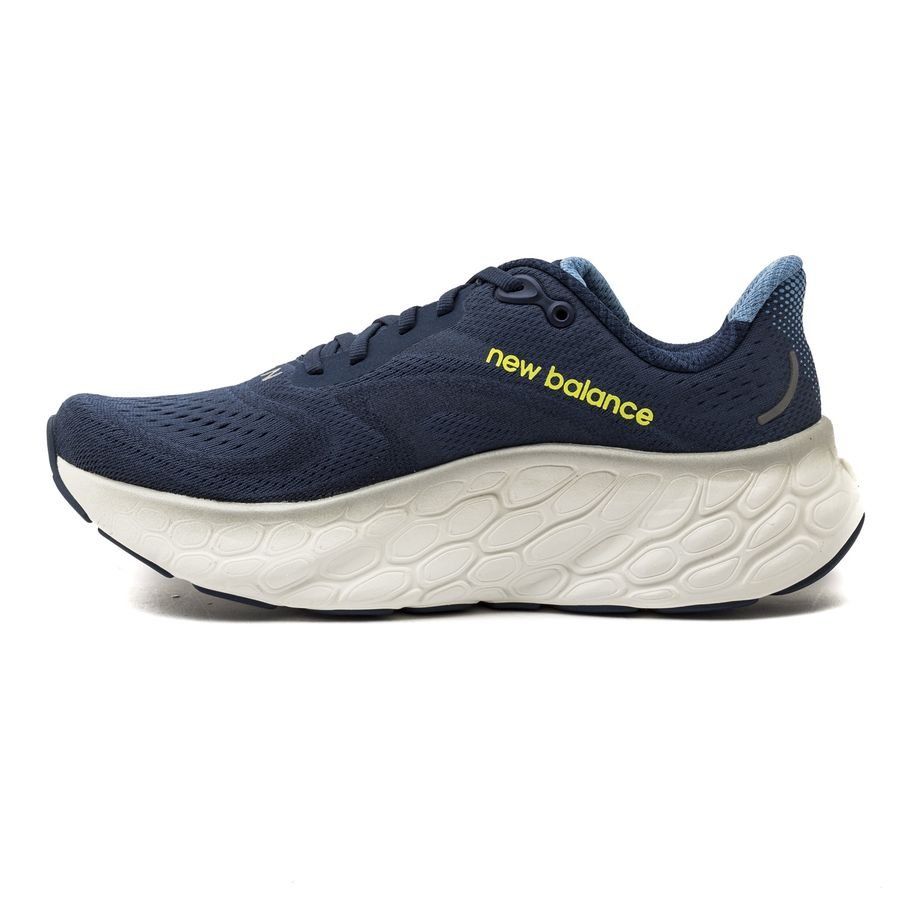 New Balance Chaussures de Running Fresh Foam V4 - Bleu Marine/Blanc