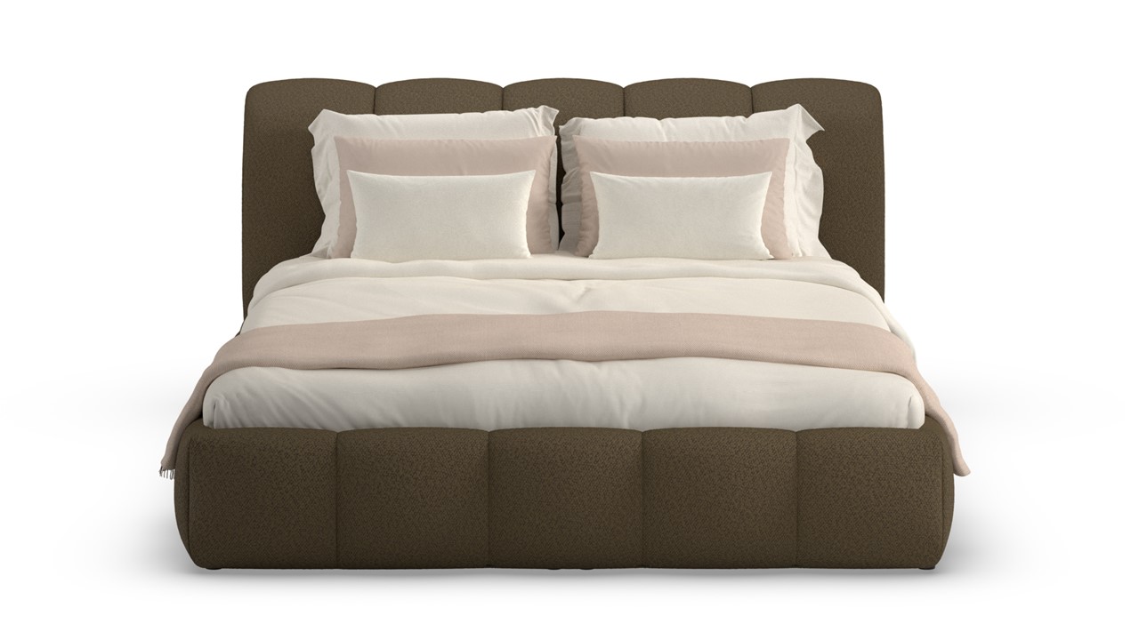 Bed Dune - Bold bouclé forest