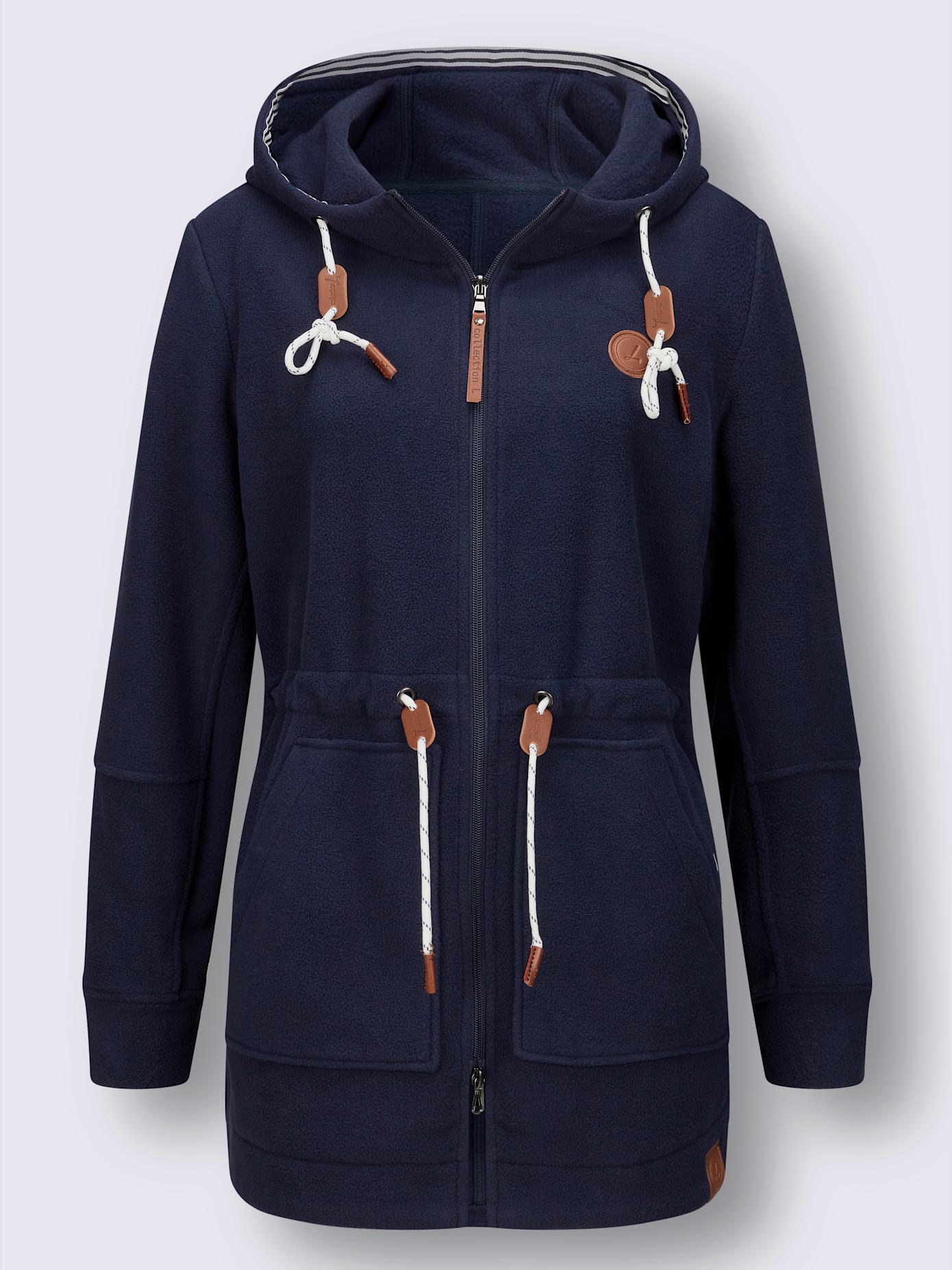 Veste polaire toucher doux