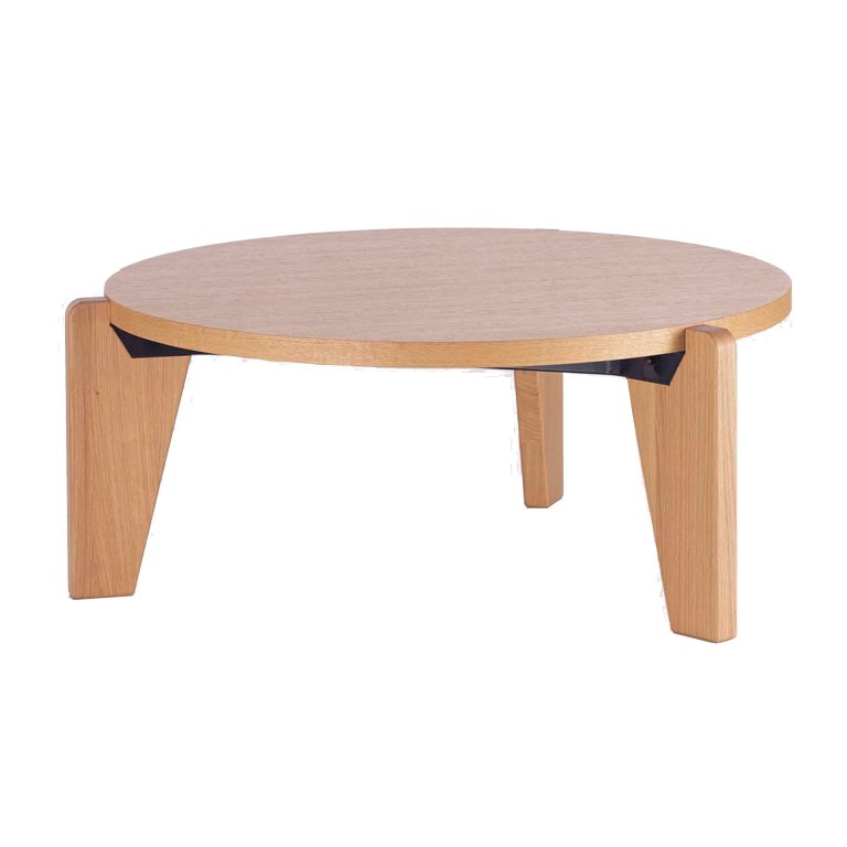 Vitra Guéridon Bas salontafel 79,8 massief eiken, geolied