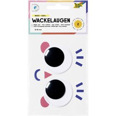 Oeil vacillant BASIC, taille: M, autocollant