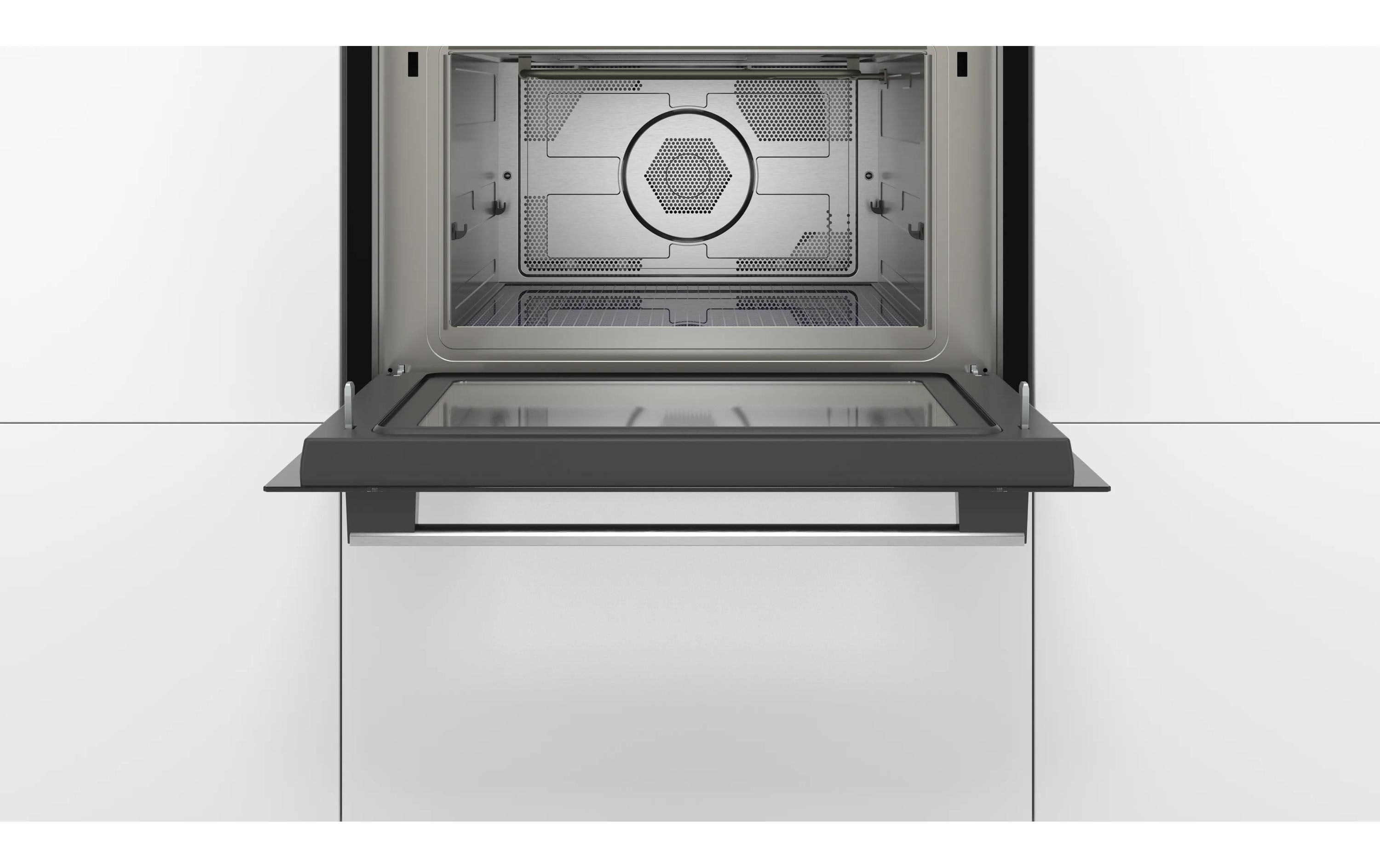 Einbaumikrowelle CMA585GS1 Silber<br>Einbau Mikrowelle mit Heissluft
