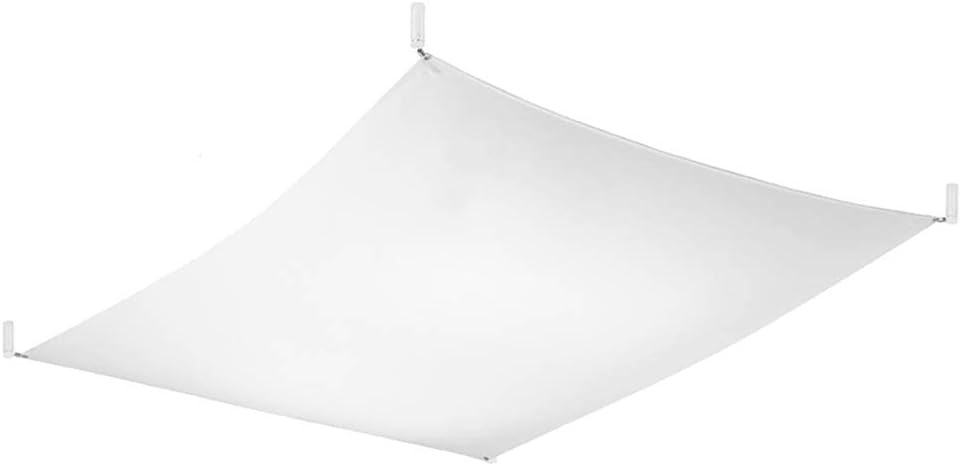 SOLLUX Deckenleuchte LUNA 3 weiß L: 130, B: 105, H: 15, Fassung G13, dimmbar