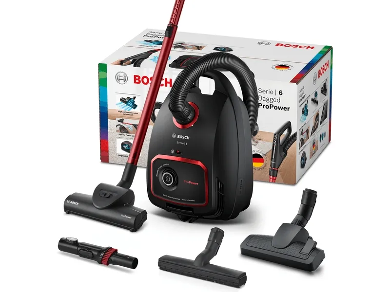 Bosch Serie | 6 ProPower BGL6POW1 - Støvsuger - beholder - pose - sort
