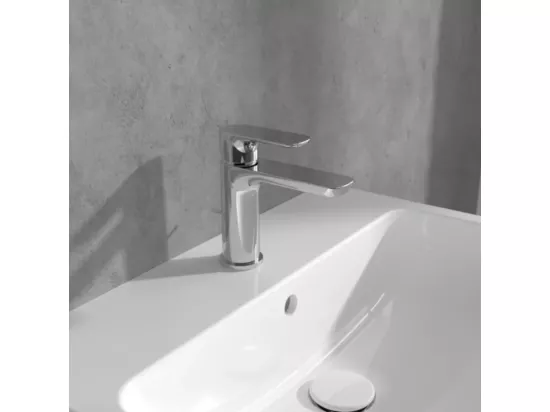 Mitigeur lavabo VILLEROY ET BOCH O.novo avec tirette chrome