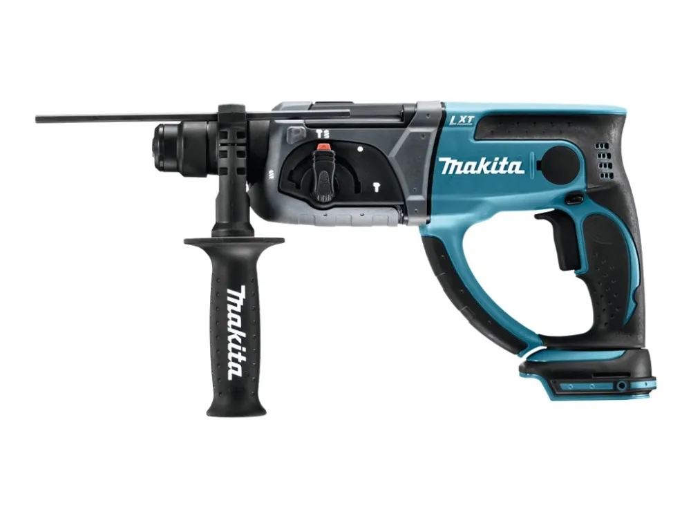 Makita DHR202ZJ - Roterende hammer - ledningfri - 3 tilstande - SDS-plus - 2 Joule - intet batteri - 18 V