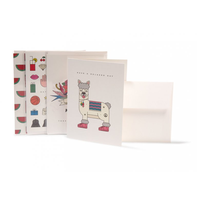 Redfries Grußkarte
