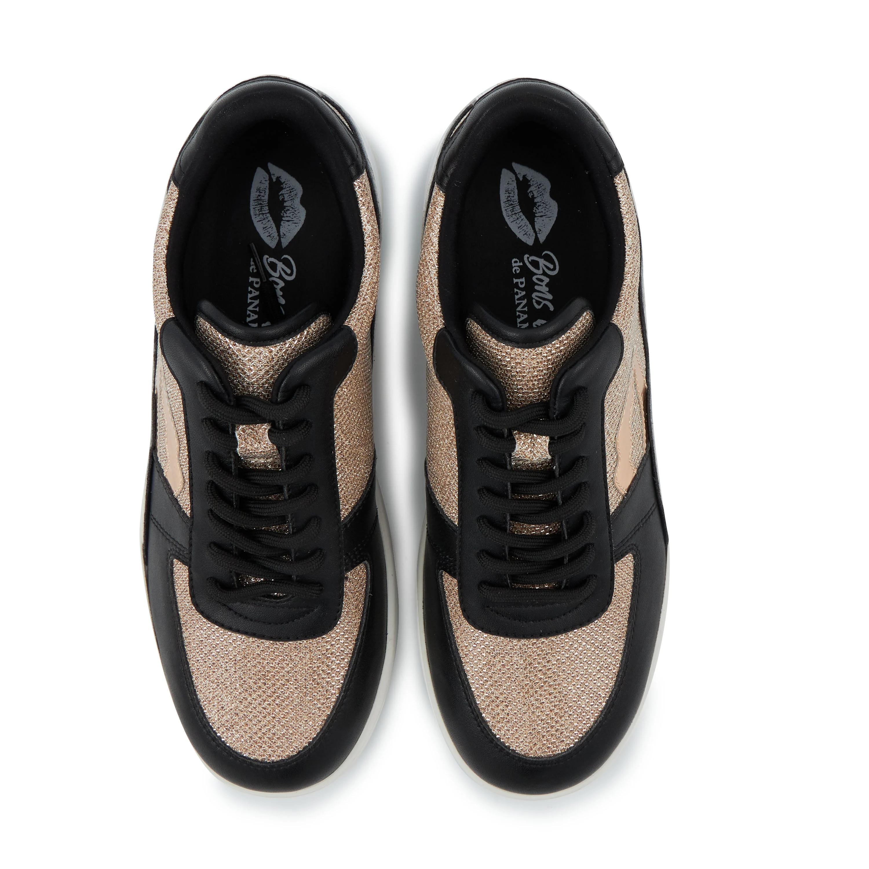 LOULOU PARTY - Sneakers en cuir | Rose