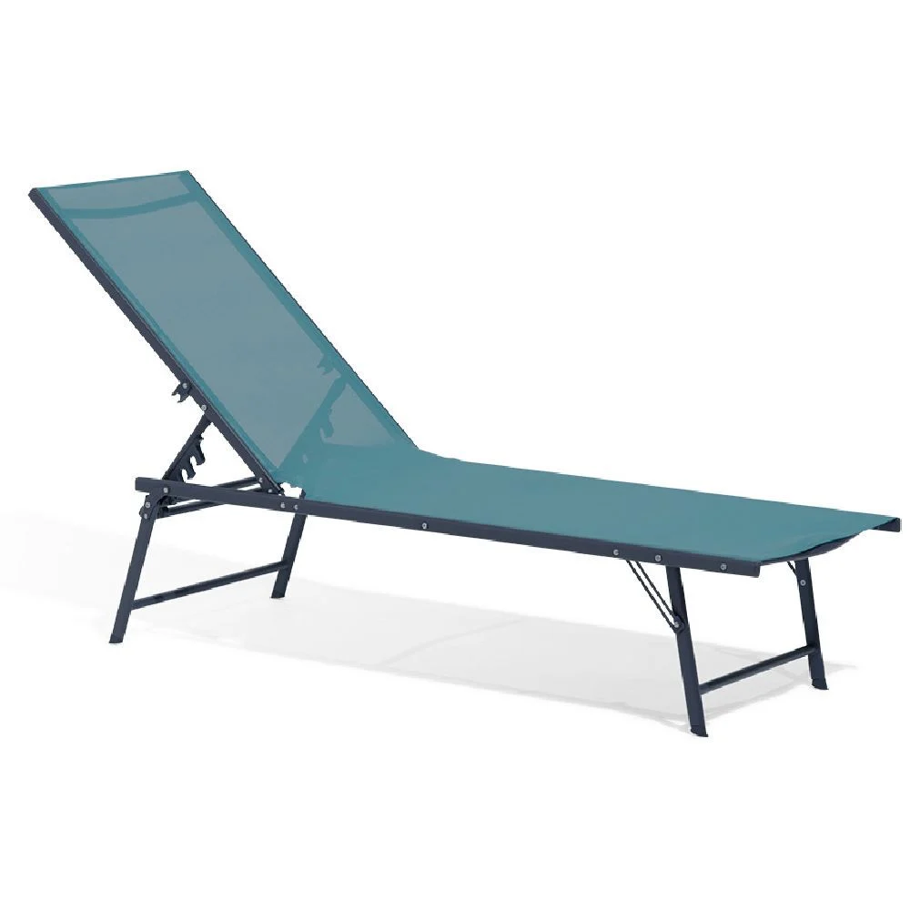 Bain de soleil Dream 5 positions bleu canard